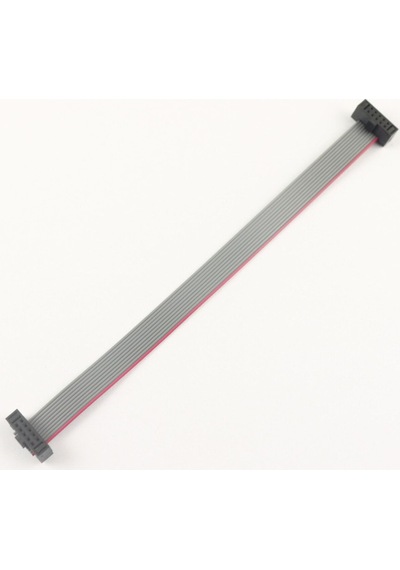 1.27mm Pitch 15cm 150mm 10 Pin Idc Flat Ribbon Kablo Programlama Data Debug Kablosu Jtag Swd Isp Avr
