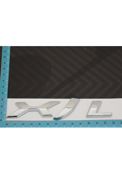 Jaguar xjl Bagaj 3M 3D Krom Logo Amblem