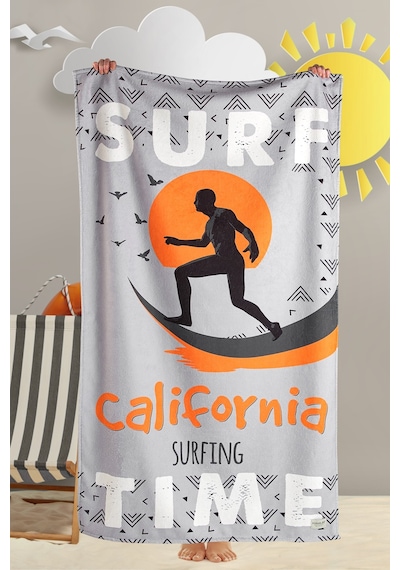 80x150 cm Büyük Plaj Havlusu Genç Yetişkin Sahil Deniz Havuz Doğa Dalış Yüzücü Kamp Havlusu Surf