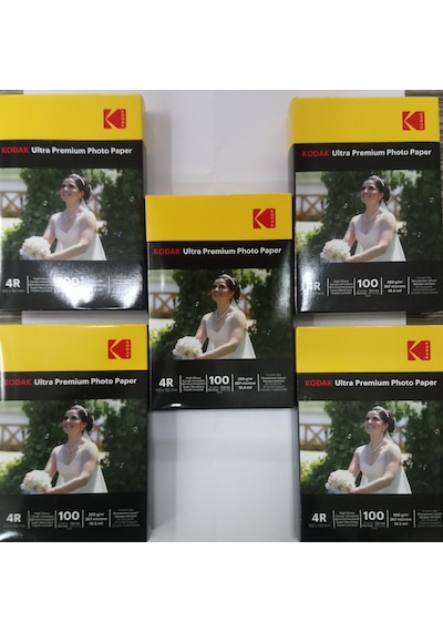 Kodak 260 G Gram 10X15 Inkjet Parlak 5 Paket Fotoğraf Kağıdı