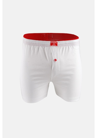 Ceylanoğlu Erkek Havlu Bel Boxer-032 Beyaz