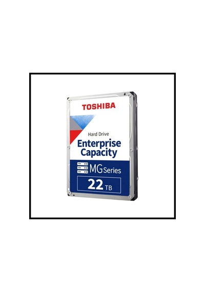 Toshıba Enterprıse, Mg10afa22te, 3.5", 22tb, 512mb 7200 Rpm, 7/24 Güvenlik, Data Center, Nas, Server