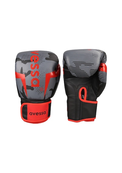 Avessa Ring-316-black Boks Eldiveni 16 Oz Siyah Altın - Siyah