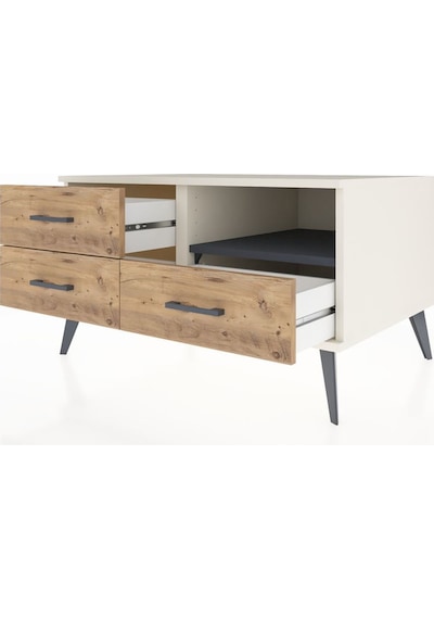 Kronos Şifonyer Tek Raflı 3 Çekmeceli 88x59x48 Aytaşı-antrasit/çam Antrasit/çam Kronos Şifonyer Tek Raflı 3 Çekmeceli 88x59x48 Aytaşı-antrasit/çam Antrasit/çam