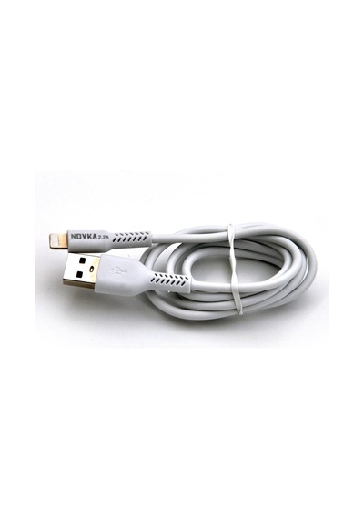 Novka NVK01 Lightning Uyumlu 2.2 A Usb Şarj Kablosu 1 M