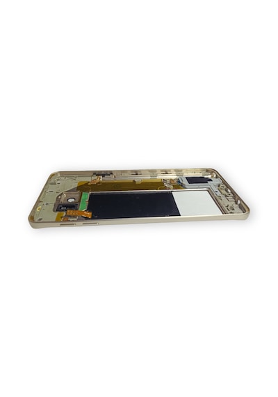 Samsung N920 Kasa Samsung Galaxy Uyumlu Note 5 Gri Renk Orta Kasa Çıtalı On Off Ses Tuş Bordu Kamera Lensi Sarı