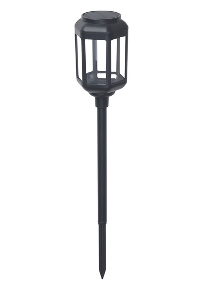 Ikea Solvinden Serisi, Led'li Güneş Enerjili Aydınlatma, 41 Cm, Şeffaf Siyah