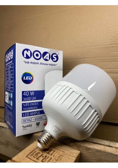 40W noas torch ampül beyaz ışık