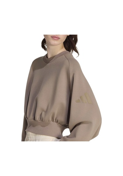 Ks5419-k Adidas W All Szn Sl Sw Kadın Sweatshirt Bej Ks5419-k