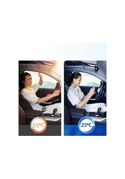 Oto - 733 - Ön Cam Güneşliği Renault Megane Fiat Egea Toyota Corolla - Csmo-tex - Volkswagen Passat