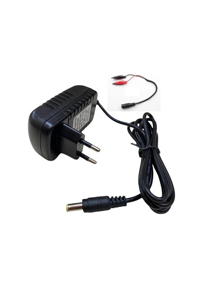 Akülü Atv Araba 12 Volt Akü Şarj Cihazı Şarz Aleti Adaptör