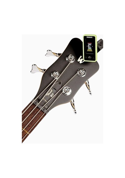 D'addario Planet Waves Eclipse Headstock Tuner, Kromatik Akort Aleti Telli Çalgı Aksesuarları Yeşil