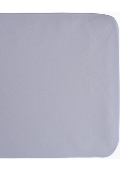 Bebek Lastikli Çarşaf 60x120 Cm Desensiz Gri - Çok Renkli