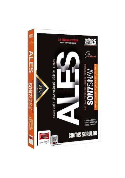 Yargı 2025 Ales Vip Sayısal Sözel Yetenek Son 7 Sınav Çıkmış Sorular
