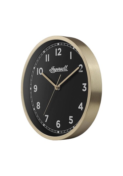 Ingersoll Ic001gb Duvar Saati Siyah