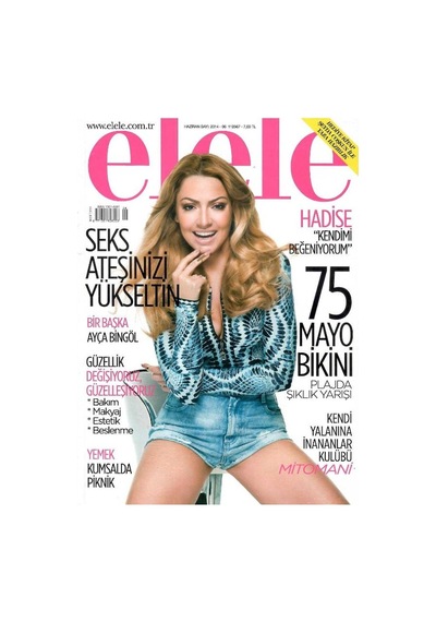 Elele - Hadise Kendimi Beğeniyorum - Retro Eski Basım Koleksiyon Haziran 2014 - 06 - Sayı:112567 Not Ekleri Yoktur