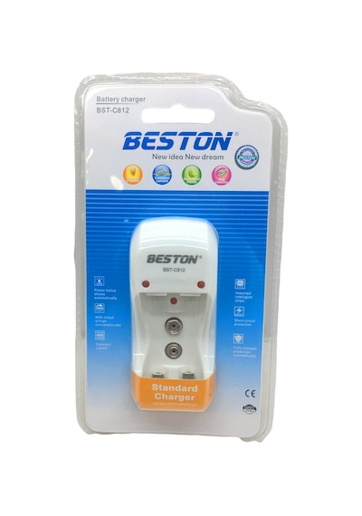 Beston BST-C812 2li Pil Şarz Aleti
