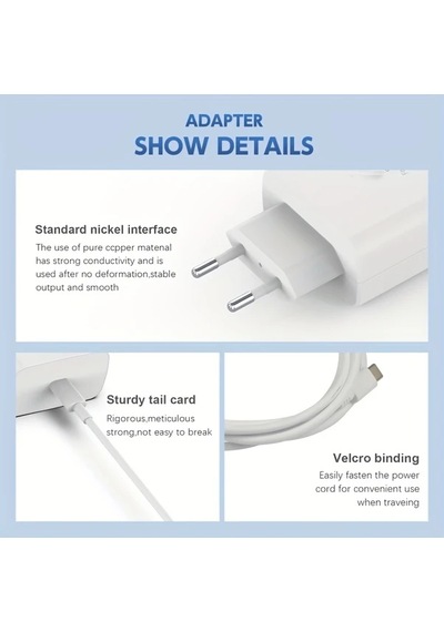 Wangxi Siyah 45w Pd Usb C Hızlı Şarj Cihazı S20 S21 S22 S23 S24 A14 A15 A25 A53 A54