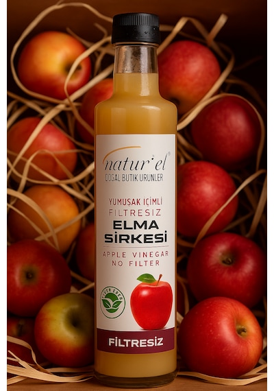 Natur'el Elma Sirkesi 500 ML
