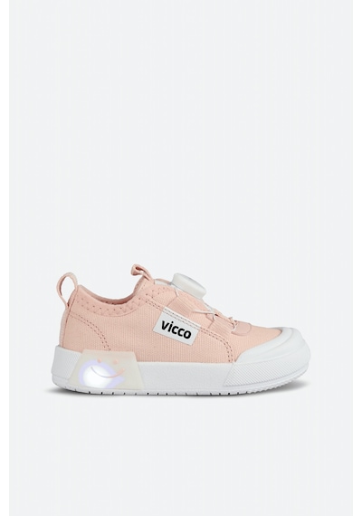 Vicco Sörf Işıklı Kız Bebek Pudra Sneaker