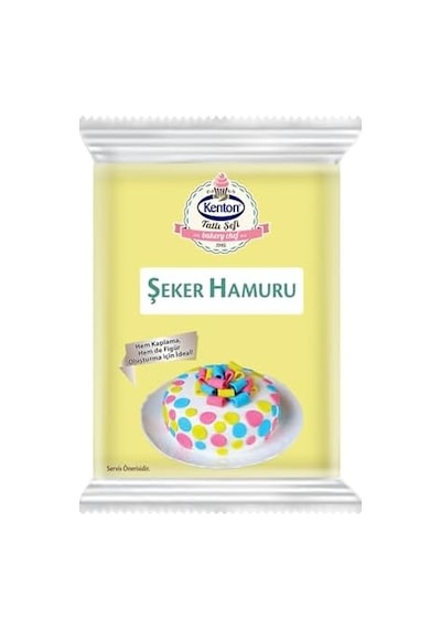 Tatlı Şefi Sarı Şeker Hamuru 200g .