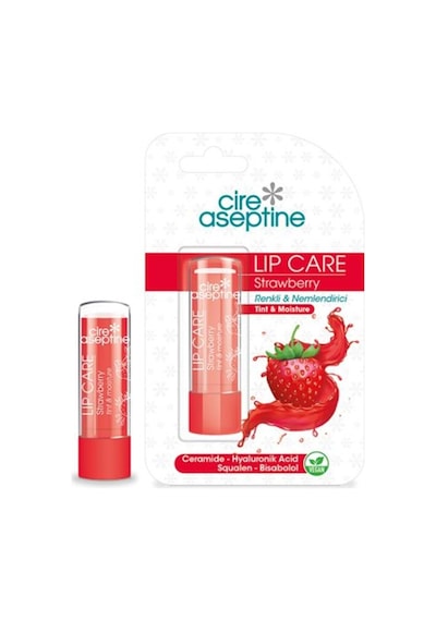 Cire Aseptine Strawberry Tinted Dudak Bakım Kremi 4.5 G