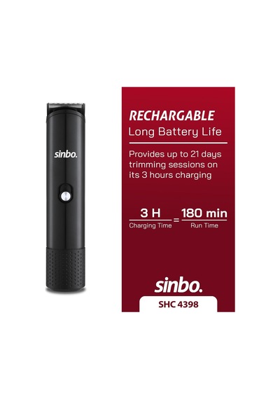 Shc-4398 Saç Sakal Düzeltme Makinesi, Usb Şarjlı Kablosuz Saç Kesme Makinesi, Çelik Bıçaklı, Saç Sakal Ve Ense İçin, 3-6-9-12 Mm Taraklı