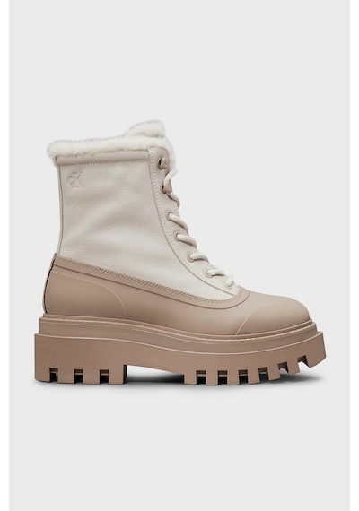 Calvin Klein Bayan Bot Yw0yw01557 0hg Bej Bej