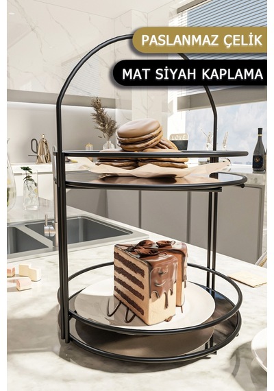 Bino Black Banyo Düzenleyici Organizer Takı Kozmetik Standı Siyah Bino Black Banyo Düzenleyici Organizer Takı Kozmetik Standı Siyah