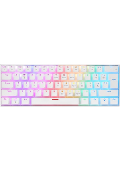 Rampage Radiant K11 Mavi Switch Kablolu RGB Mekanik Oyuncu Klavye