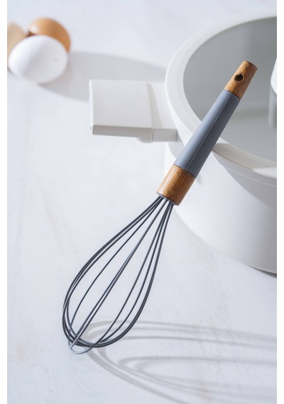 Acar Evero Silikon Çırpıcı - 25 Cm Gri