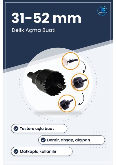 Demir Ahşap Alçıpan Buat Açma Seti Çok Yönlü Dayanıklı Hassas Del