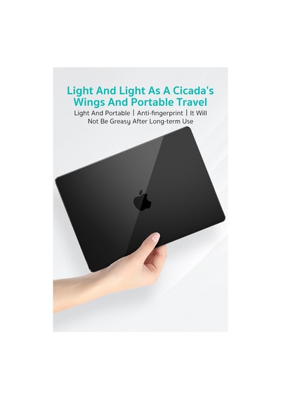 MacBook Pro 13.3 İnç Uyumlu Ultra İnce Kristal Sert Kılıf -a1706 A1708 A1989 A2159 A2289 A2251 A2338 Şeffaf