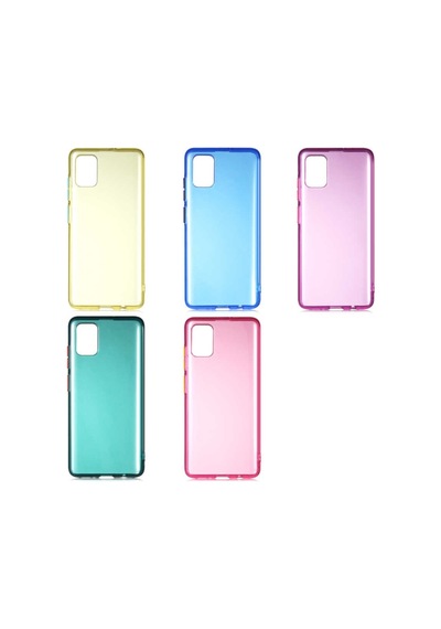 Samsung Uyumlu Galaxy A51 Kılıf Zore Bistro Kapak-Pembe