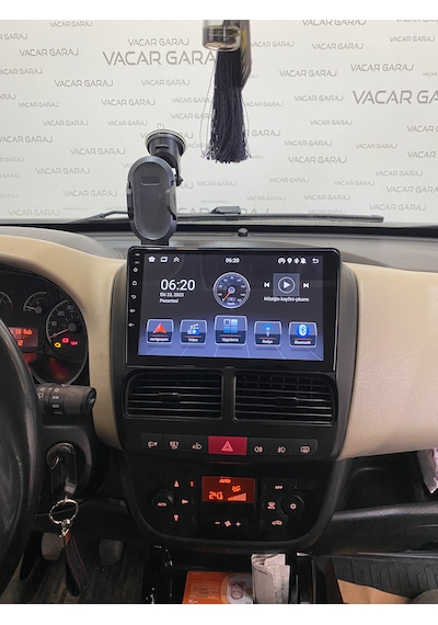 Fıat Doblo D4 2015-23 9" Uyumlu Androıd Multimedya Gerçek 2/32 Kablosuz Carplay Geri Görüş Kameralı 9"