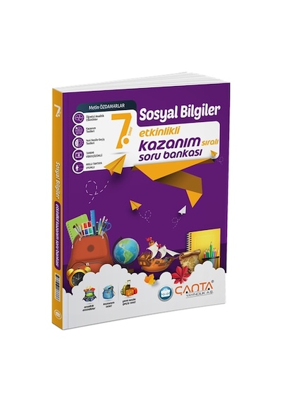 Çanta 7. Sınıf Sosyal Bilgiler Etkinlikli Kazanım Soru Bankası
