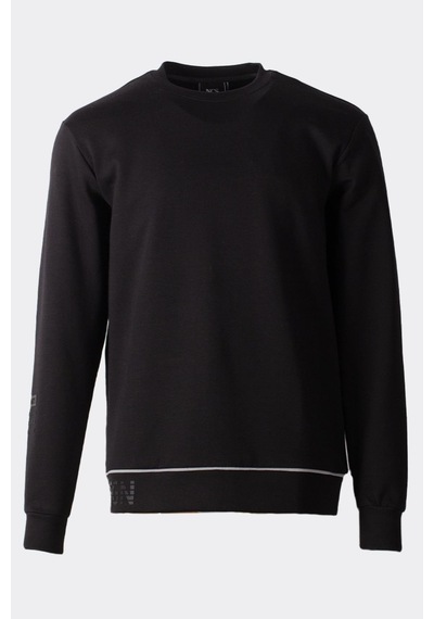 Erkek Sweatshirt Bisiklet Yaka Ncs Dsgn Siyah 1670 Siyah