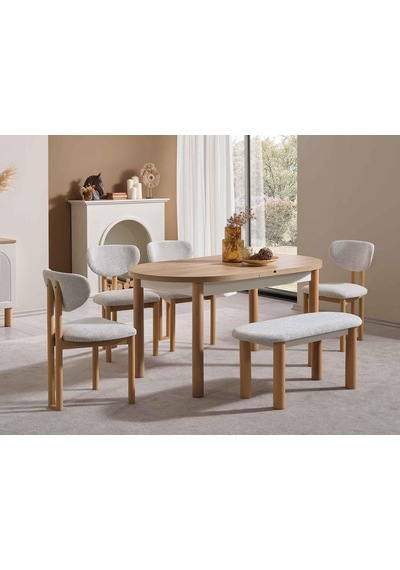 Masal Bench 104 Cm Meşe
