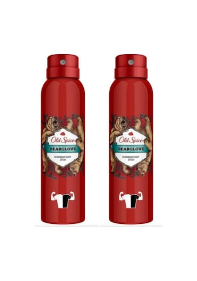 Old Spice Bearglove Erkek Sprey Deodorant 150 ML x 2