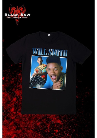 Noıssey Will Smith Desenli Kodsiyahsaw Siyah