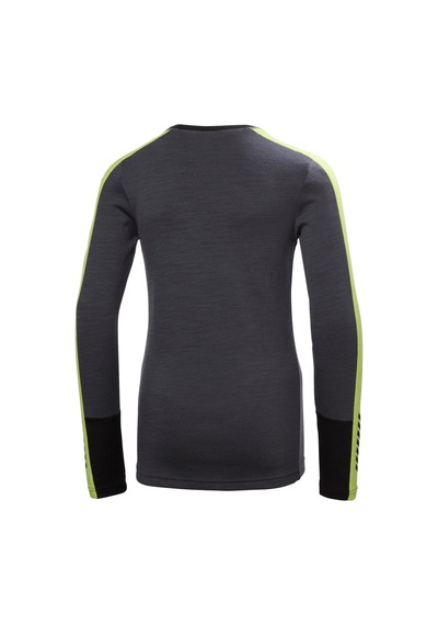 Helly Hansen Jr Lıfa Merıno Mıdweıght Termal İçlik Takım Gri