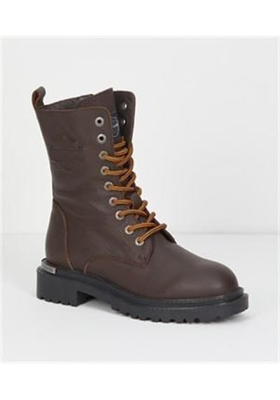 Harley Davidson 026z100024 Dıstance Dark Brown Kadın Bot-kahverengi Kahverengi