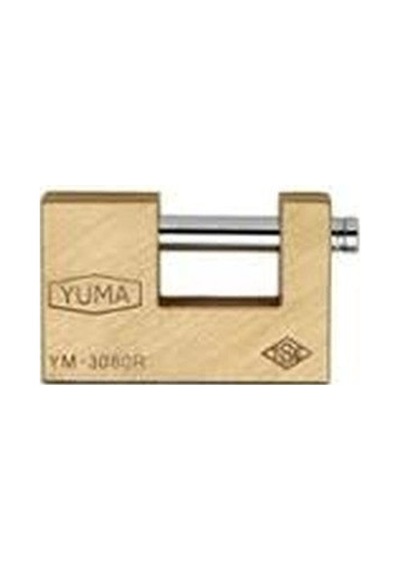 Geniş - Sarı Kayar Milli Pimli Kilit 80mm 5580