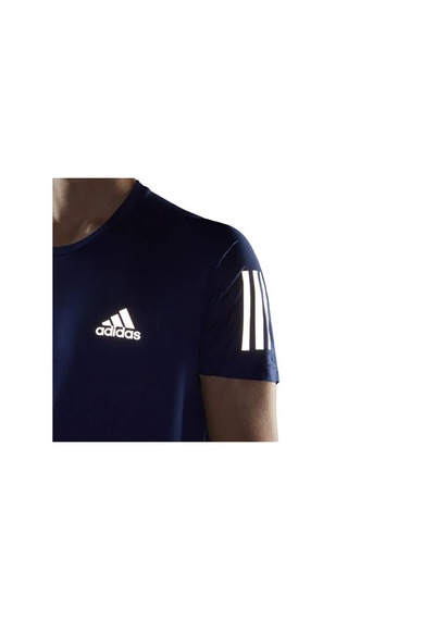 Adidas Own The Run Tee Erkek Tişört H34494 H34494 Mav Mavi