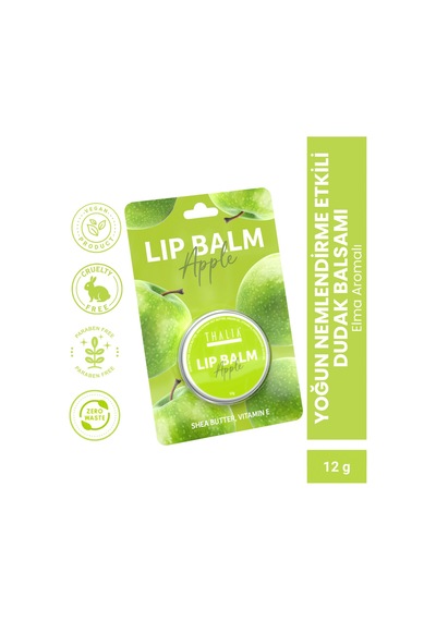 Thalıa Lıp Balm Elma Aromalı 12 Gr
