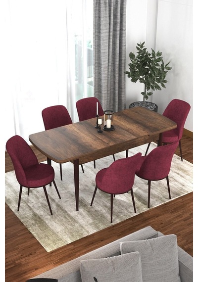 Canisa Kor Serisi 70x114 Açılabilir Mutfak Masası Takımı Barok Desen Masa 6 Bordo Sandalye Beyaz Canisa Kor Serisi 70x114 Açılabilir Mutfak Masası Takımı Barok Desen Masa 6 Bordo Sandalye Beyaz