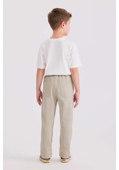 Panço Erkek Çocuk Örme Açık Yeşil Pantolon