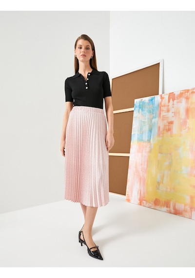 Koton Pileli Midi Etek Puantiyeli Normal Bel Pembe Desenli 4sak70042uw Pembe Desenli Pembe Koton Pileli Midi Etek Puantiyeli Normal Bel Pembe Desenli 4sak70042uw Pembe Desenli Pembe