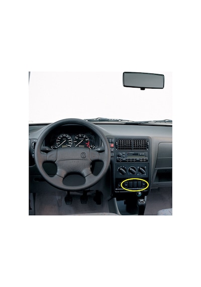 Seat İbiza 1993-1999 Düğme Çerçeve Kör Kapağı 2 Adet 6k0957087b