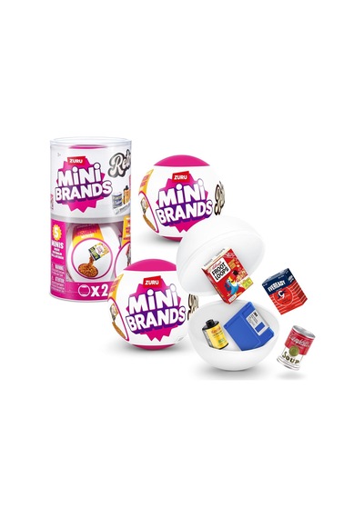 Mini Brands Retro Bakkal Serisi 1 Kapsül 2pk Pvc Tüp Diğer